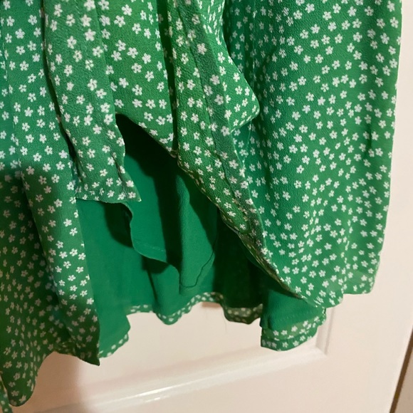 Reformation Dawn Dress in color Julep - Picture 4 of 5